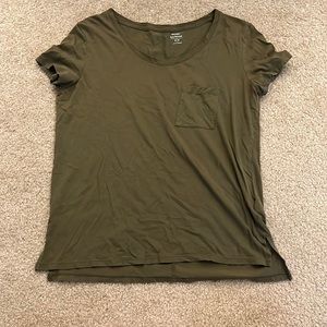 Forest green tee shirt